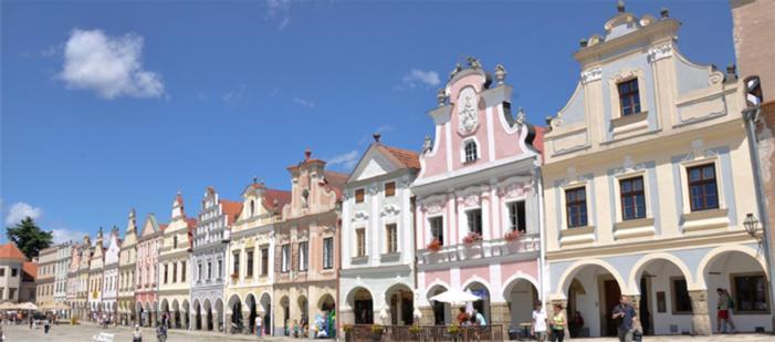 Hotel Ubytovani U Seniglu à Telč Extérieur photo